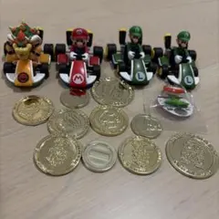 マリオカート　フィギュア　チャーム　セット