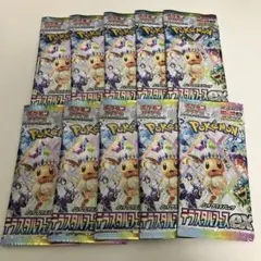 ポケモンカード テラスタルフェスex 未開封　バラ　10パック