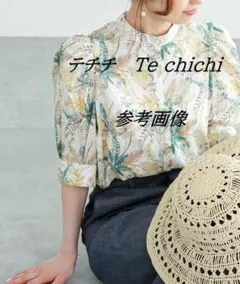 テチチ リバティブラウス Te chichi 25周年を記念したmade with リバティ ファブリック