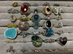 35点セット　アクセサリー　リング　指輪　まとめ売り