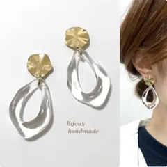 ハンドメイド　ピアス　イヤリング