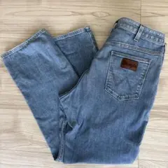 Wrangler ライトブルー ストレートデニムSIZE33