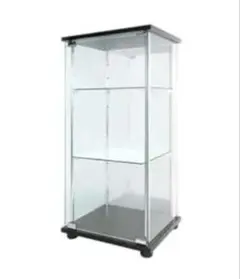 特価■地球家具 ガラスコレクションケース MISTA ミスタ スリム 83cm