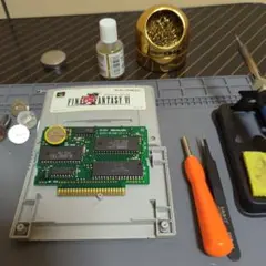 【ボタン電池交換済】FINAL FANTASY VI スーパーファミコン