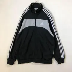 3128 adidas アディダス　ジャージ　トラックジャケット　袖ライン