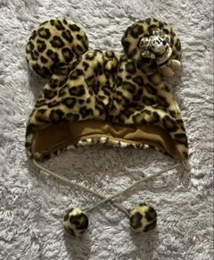 ディズニー ファンキャップ ヒョウ柄