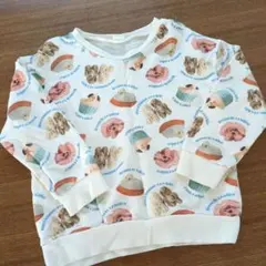 メゾンテリア×しまむら　長袖トレーナー　サイズ110