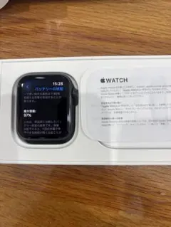 値下げました。Apple Watch ブラック 本体 スポーツバンド付き