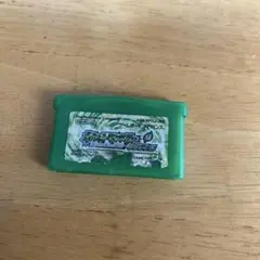 ゲームボーイアドバンス ポケットモンスター リーフグリーン　動作確認はしていない