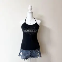 COMME CA ISM ホルターネック　平成　y2k ギャル　ダークコアのサムネイル