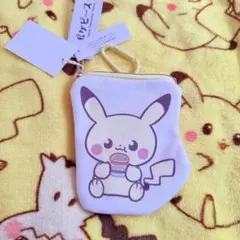 ポケピース 피카츄 カラビナ付きポーチ