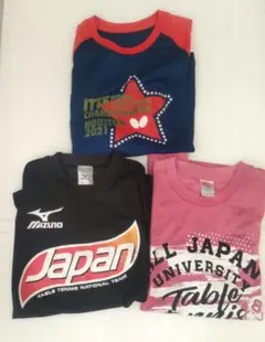 卓球ウェア ブラック SSサイズ