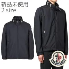 【新品未使用】MONCLER Beid ナイロンジャケット TG2　ネイビー色のサムネイル