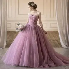 カラードレス ウェディングドレス