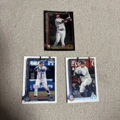 Topps 大谷翔平 カード 3枚セット - メルカリ