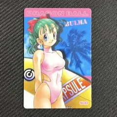 ドラゴンボールZ　カードグミ　ブルマ　No.63