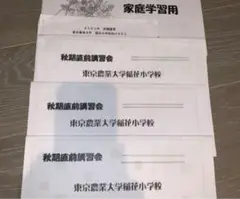 ジャックプリント東京農業大学稲花小学校　秋季直前講習　　 2023