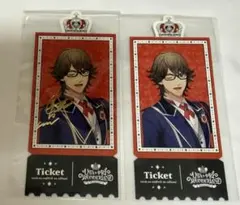 うたプリ ワンダーランド 特典 チケット風カード 鳳瑛一 箔押し サイン