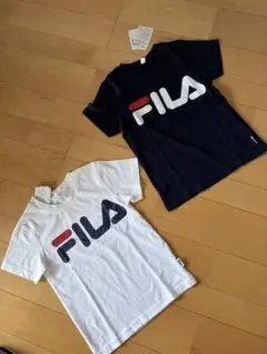 新品 FILA キッズ Tシャツ 2枚セットのサムネイル