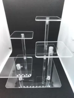 アクリルディスプレイスタンド 　アクセサリーやフィギュア展示スタンド