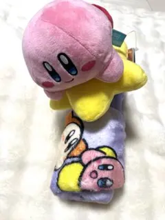 星のカービィ ぬいぐるみ付きブランケット