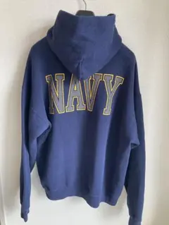 90s USA US NAVY パーカー ミリタリー米軍 海軍 フーディのサムネイル