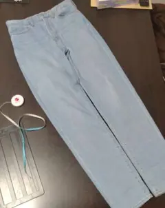 ⭕️【2151】GU ストレッチ デニム ジーンズ 28　③