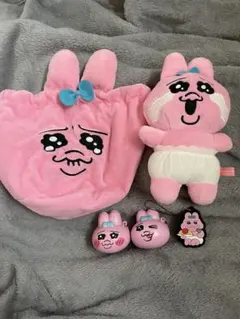 おぱんちゅうさぎ 巾着 ぬいぐるみ