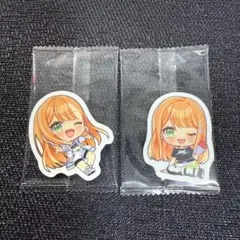 ⭐︎学園アイドルマスターゼリーステッカー紫雲清夏 2種セット