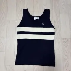 memneボーダータンクトップ