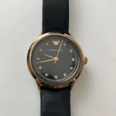 EMPORIO ARMANI　レディース　腕時計　黒のサムネイル