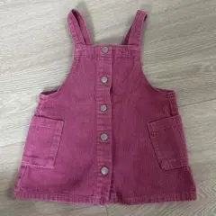 コーデュロイ ピンク　zara
