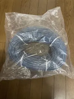 日本製線 10Gbps Cat6A U/UTP LANケーブル 100m(水色) - メルカリ