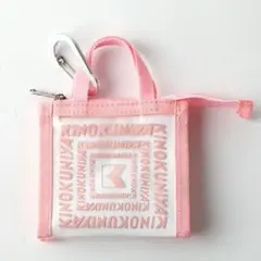 【新品】紀ノ国屋⭐︎クリアミニミニバッグ⭐︎ピンク