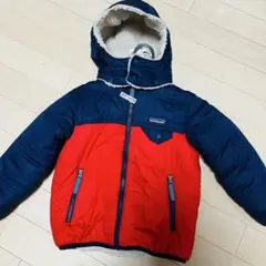 patagonia キッズ ボアジャケット 4T リバーシブル フリース
