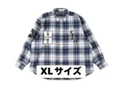 WIND AND SEA x HYSTERIC GLAMOUR チェックシャツ