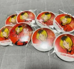 ハイキュー 横断幕 孤爪研磨 缶バッジセット