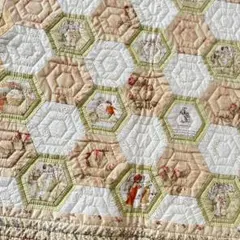 ☆再お値下げ⭐アンティークキルト ハンドメイド 24 - メルカリ