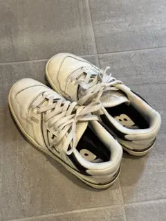 New Balance 550 ホワイト/ブラック スニーカー