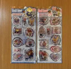ズートピア ウォーターシール ぷくぷくステッカー2種セット★新品未開封★
