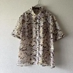良品］ Leilian 長袖シャツブラウス グレージュ 9 日本製 - メルカリ