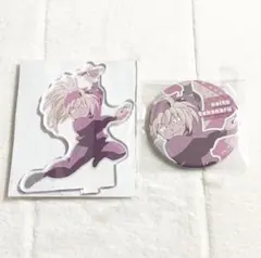 忍たま乱太郎 アクリルスタンドコレクション canバッジ 斉藤タカ丸 セット