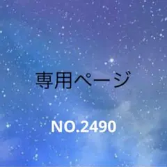 【2490】める様　専用ページ