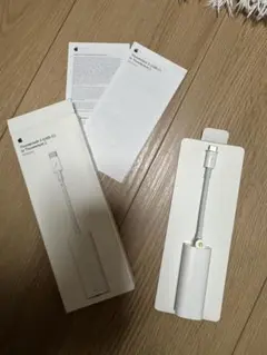 Apple純正 Thunderbolt3→2 アダプタ A1790