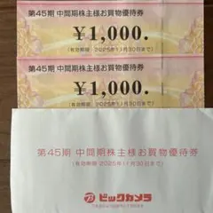 2025年最新】ビックカメラ 株主優待券の人気アイテム - メルカリ