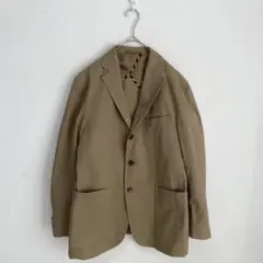 【ジェイプレス/J.PRESS】ジャケット【L】ストレッチ　ベージュ系　メンズ
