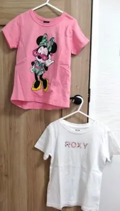 【BABYDOLL　ディズニーコラボ　Tシャツ】【ROXY Tシャツ】