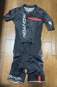 Monton ワンピースサイクルジャージ ネイビー/ブラック 半袖 - メルカリ