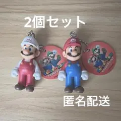 スーパーマリオ　マスコットフィギュア　マリオ　ルイージ　プライズ