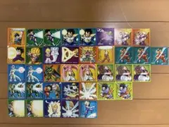 ドラゴンボールZ トップ製菓　技シールステッカー41枚まとめ売り